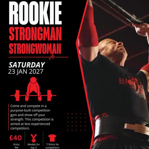 Red White and Black Bold Fitness Coach Promotion Instagram Post
