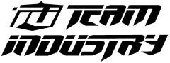 Team Industry White with black writing